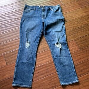 Kut Katherine high rise boyfriend Jean